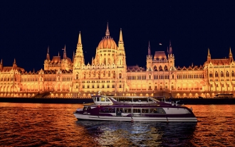 Rejs statkiem po Dunaju z kolacją oraz programem